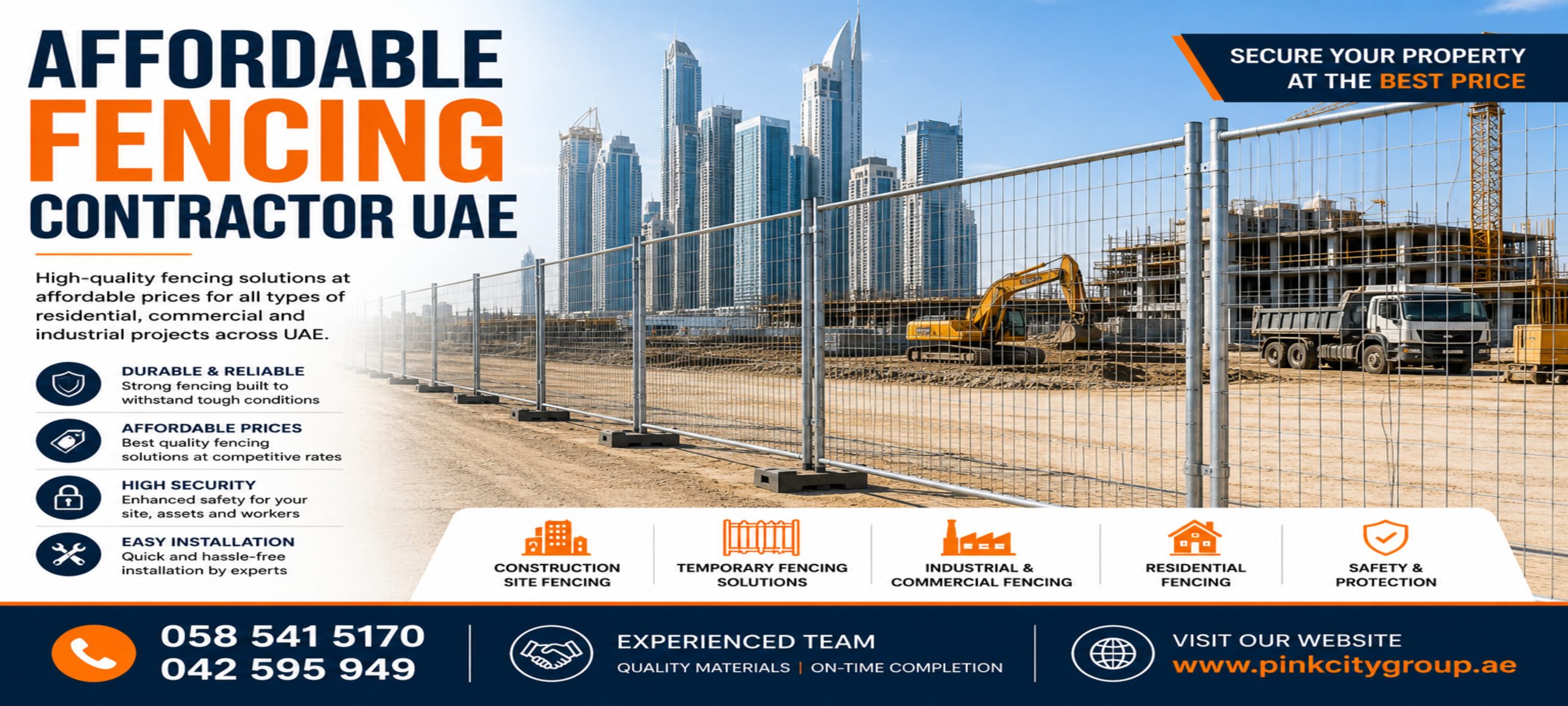 1 / 1 – Affordable Fencing Contractor UAE