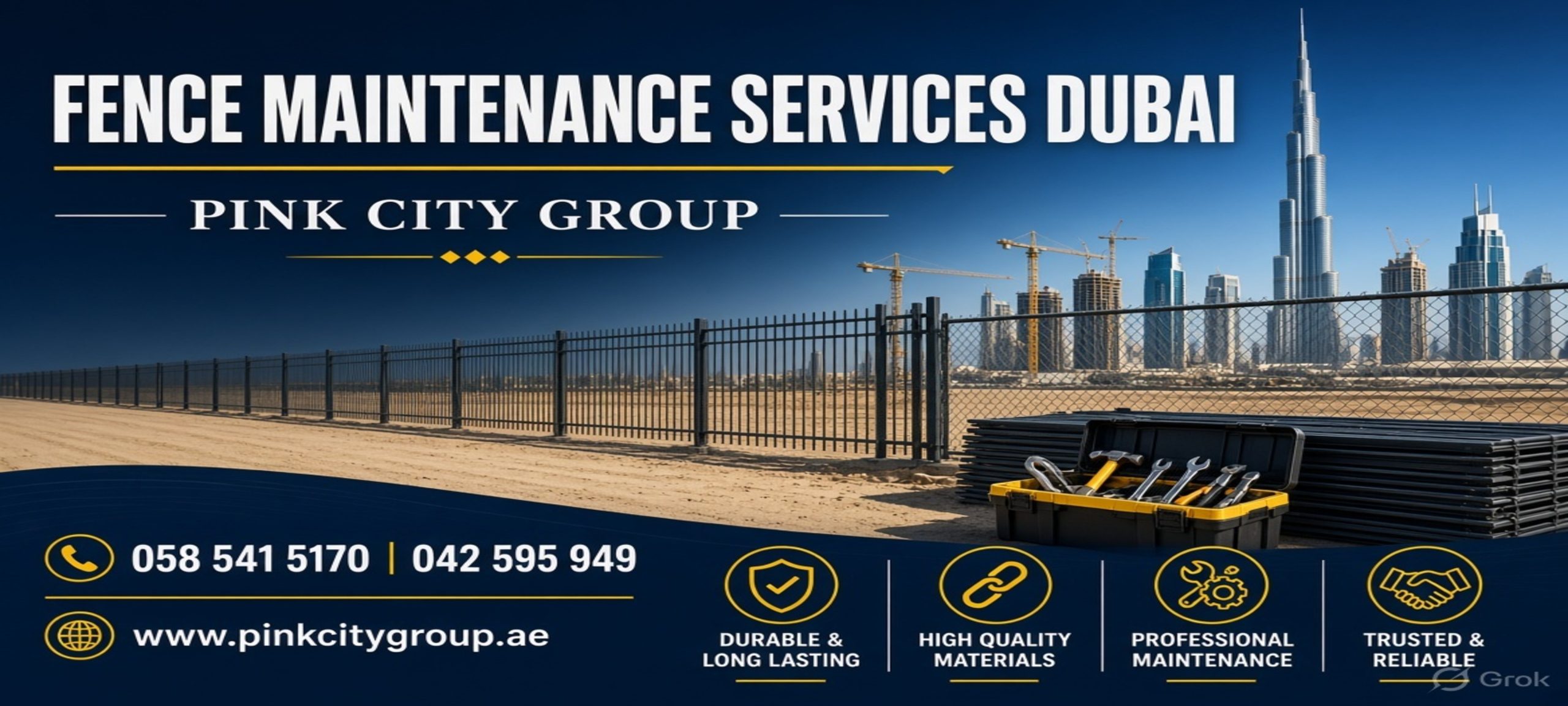 Fence Maintenance Services Dubai